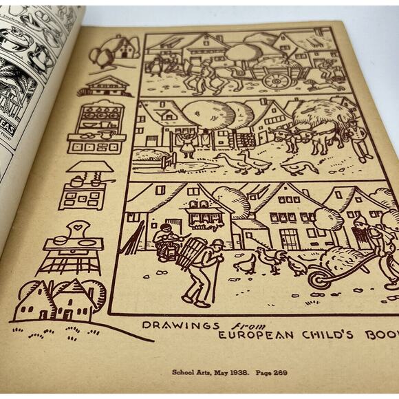 Magazine School Arts for Art Teachers Volume 37 #9 May 1938 - Picture 5 of 13